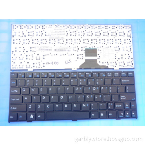 Us Layout Brand New Laptop Keyboard for Clevo M1110 M1100